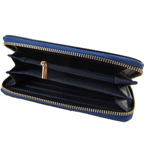 navy blue wallets for women